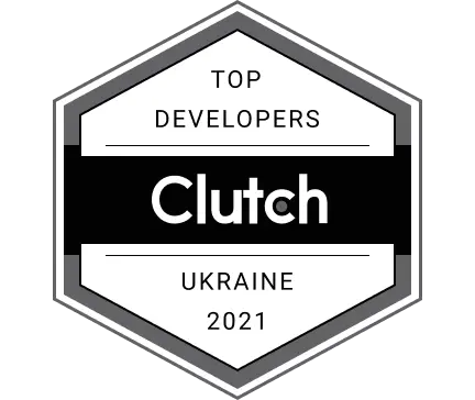 Clutch.com - Top development company in Ukraine(2021)