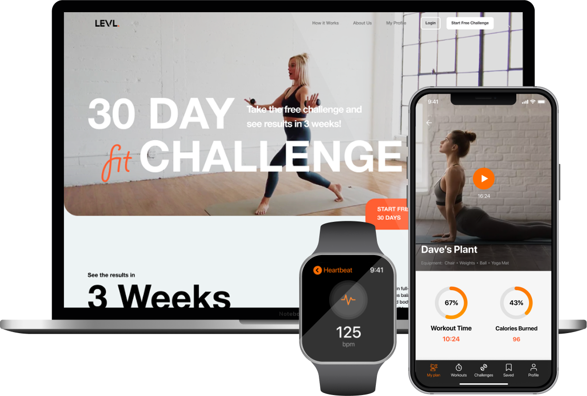 Cross-Platform Fitness Solution with Real-Time Sync