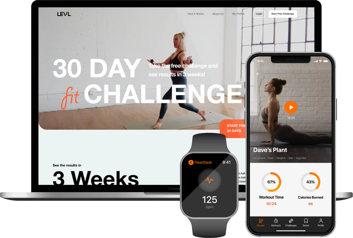 Cross-Platform Fitness Solution with Real-Time Sync